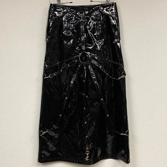 Discontinued Hilary’s Vanity Pvc Queen’s Long Skirt size S - Picture 13 of 13